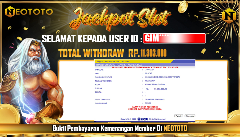 JACKPOT BONANZA X1000 – PRAGMATIC PLAY ID GIM***** – 11JT